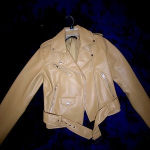 ZARA leather jacket